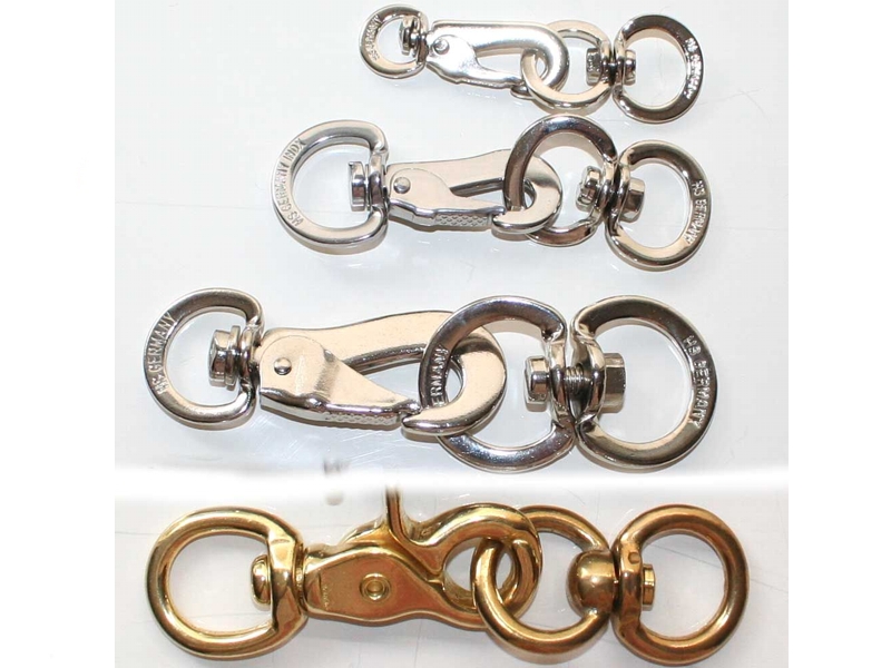 Haken und Doppelwirbel 1 x verstellbar
