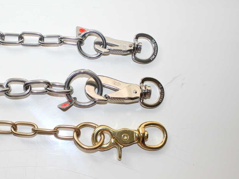 Haken und Gliederkette 5 x verstellbar