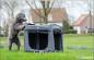 Preview: InnoPet Hundebox Kennel faltbar mit passender Tasche grau/schwarz