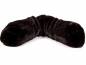 Preview: StyleSnout Schlafschlange für Hunde 100 x 25 cm schwarz