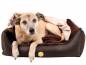 Preview: StyleSnout Sleep’n’Style Hundebett 80 x 65 cm dunkelbraun mit Hund