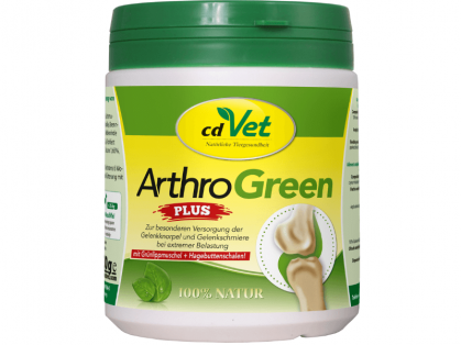 ArthroGreen Plus Futterergänzung für Hunde und Katzen 330 g