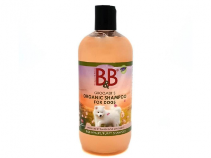 B&B Organic Puppy Shampoo für Hunde und Katzen 500 ml