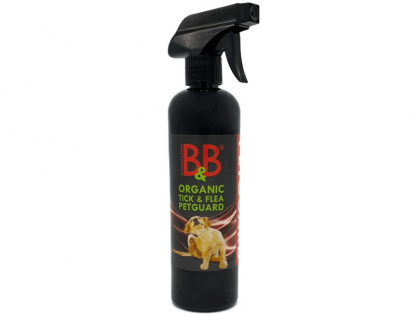 B&B Organic Tick & Flea Petguard Pflegespray zur Ungezieferbekämpfung 500 ml