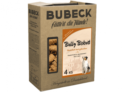 Bubeck Bully Biskuit Hundekuchen 4 kg