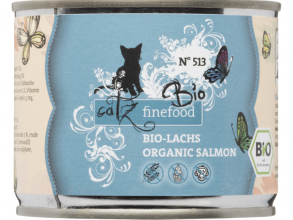 Catz finefood Bio-Lachs No. 513 Katzenfutter nass