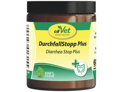 cdVet DurchfallStopp Plus Pulver für Hunde und Katzen in der 60 g Dose