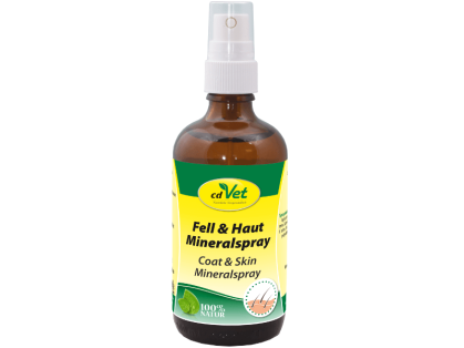 cdVet Fell & Haut Mineralspray für Tiere in der 100 ml Flasche
