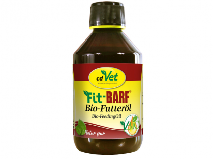 cdVet Fit-BARF Bio-Futteröl für Hunde und Katzen 250 ml