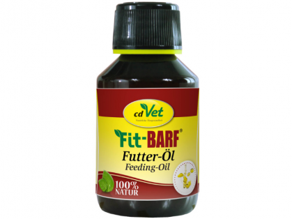 cdVet Fit-BARF Futter-Öl für Hunde und Katzen 100 ml
