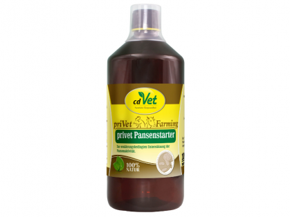 cdVet priVet Farming Pansenstarter für die Pansenaktivität 1 Liter