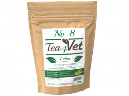 Tea4Vet No. 8 Leber für Hunde 150 g
