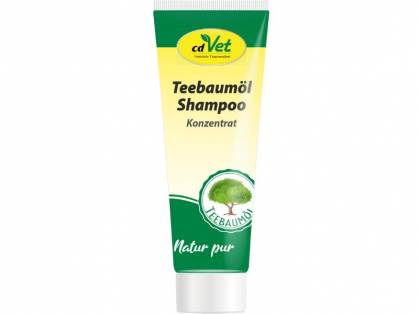 cdVet Teebaumöl Shampoo für Tiere 25 ml