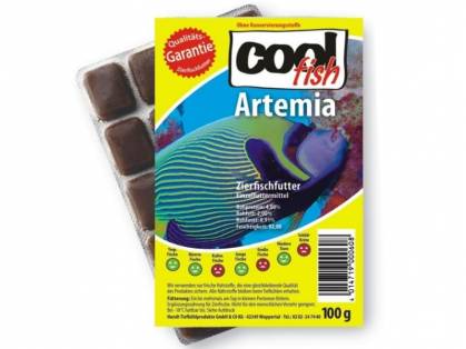 Cool fish Artemia Blister Fisch-Frostfutter