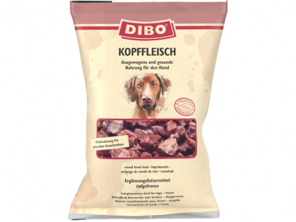 Dibo Kopffleisch Hundefutter 2000 g Beutel