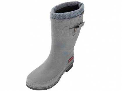 DOGGO Lotte Brushed Regenstiefel grau mit Warmfutter