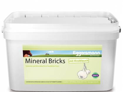 Eggersmann Mineral Bricks Knoblauch Pferdefutter