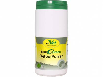 EquiGreen Detox-Pulver Mineralergänzungsfuttermittel für Pferde 800 g