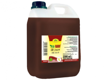 Fit-BARF Öl 3-6-9 Ergänzungsfuttermittel 2,5 Liter