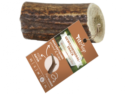 Fit-Hap Geweihmineral-Snack ganz für Hunde