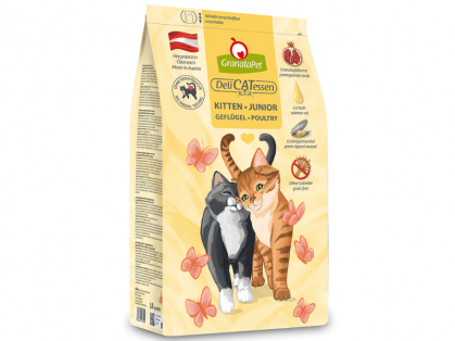 GranataPet DeliCatessen Kitten Junior Geflügel Katzenfutter trocken 1,8 kg
