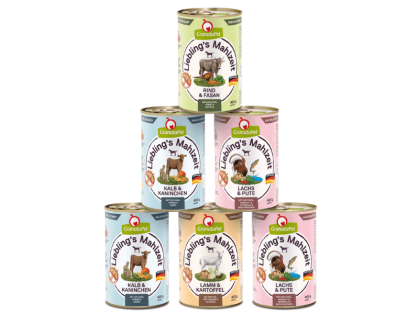 Liebling`s Mahlzeit Multipack 3 Hundefutter verschiedene Sorten 6 x 400 g