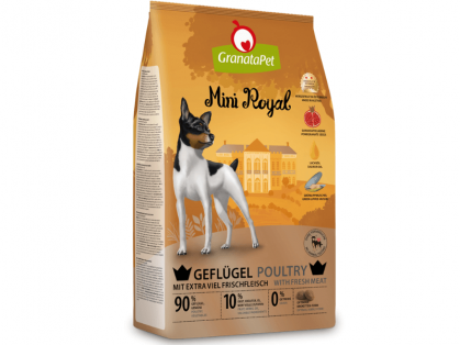 GranataPet Mini Royal Geflügel Hundefutter trocken 1 kg