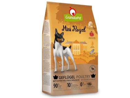 GranataPet Mini Royal Geflügel Hundefutter trocken 1 kg