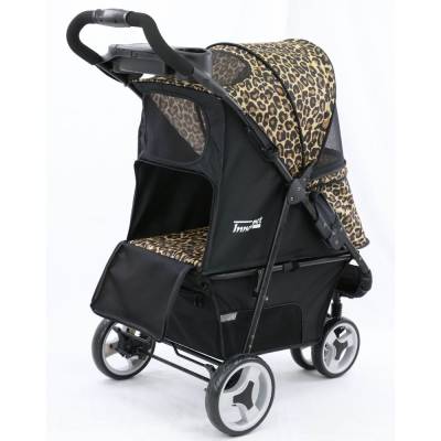 InnoPet® Allure Cheetah Hundebuggy für kleine Hunde