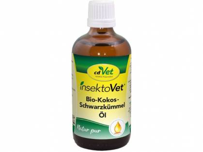 insektoVet Bio-Kokos-Schwarzkümmel-Öl für Hunde 100 ml
