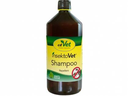insektoVet Shampoo Repellent für Hunde, Katzen und Pferde 1 Liter