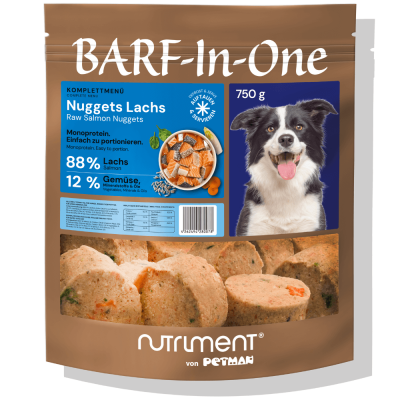 Nutriment BARF-In-One Lachs Komplettmenü Hund