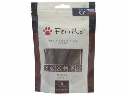 Perrito Soft Turkey Stripes Leckerli für Hunde und Katzen