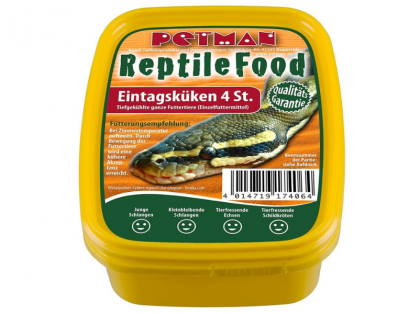 Petman Eintagsküken Reptilien-Frostfutter 10 x 4 Stück