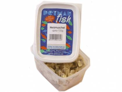 Petman fish Herzmuscheln ganz ohne Wasser Fisch-Frostfutter 15 x 100 g