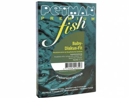 Petman Premium fish Baby-Diskus-Fit Fisch-Frostfutter 15 x 100 g