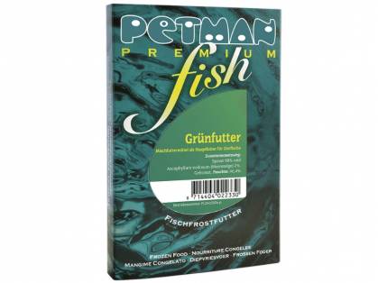 Petman fish Grünfutter Fisch Frostfutter 100 g