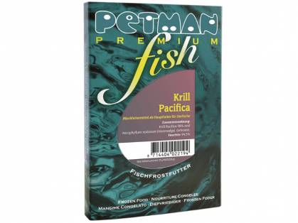 Petman Premium fish Krill Pacifica Fisch-Frostfutter 15 x 100 g