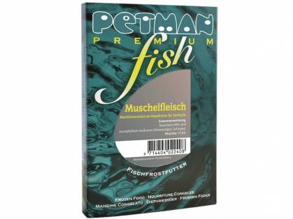 Petman Premium fish Muschelfleisch Fisch-Frostfutter 15 x 100 g