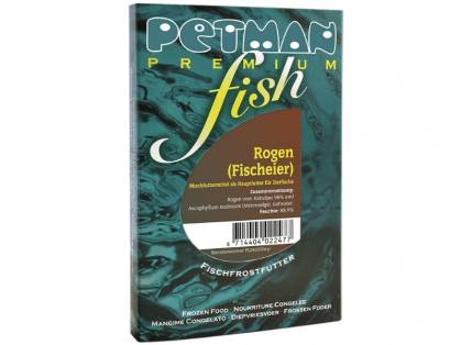 Petman Premium fish Rogen (Fischeier) Fisch-Frostfutter 15 x 100 g
