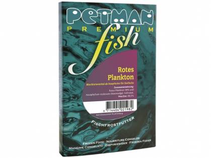 Petman Premium fish Rotes Plankton Fisch-Frostfutter 15 x 100 g