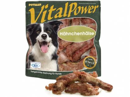 Petman Vital Power Hähnchenhälse Hunde-Frostfutter