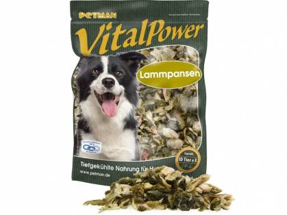 Petman Vital Power Lammpansen Hunde Frostfutter 1000 g