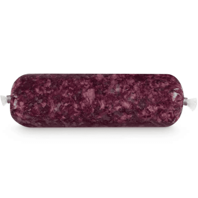 Power-Mix vom Rind Frostfutter für Hunde in der Wurstform