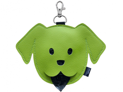 Kotbeutelspender Hund apfelgrün