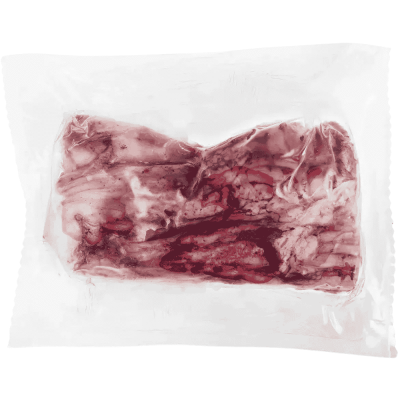 Rinder-Nackensehnen Frostfutter für Hunde in der Päckchenverpackung