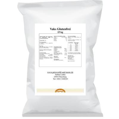 Vaks Glutenfrei Hundefutter im 15 kg Futtersack