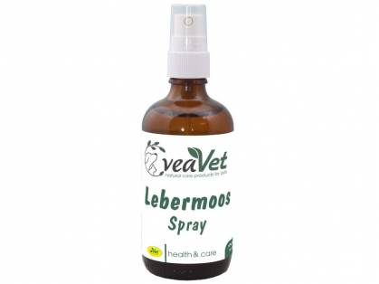 veaVet Lebermoos Spray Pflegemittel für Tiere 100 ml