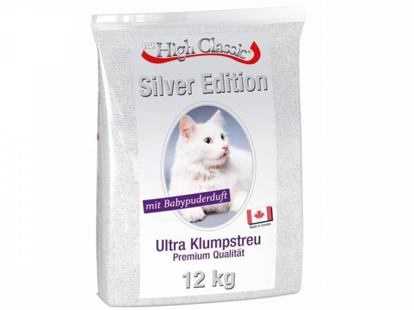 Classic Cat High Silver Edition Katzenstreu 12 kg