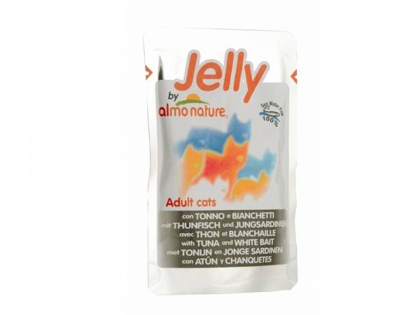 Almo Nature Jelly Katzenfutter mit Thunfisch & Jungsardinen Almo Nature Jelly Katzenfutter mit Thunfisch & Jungsardinen